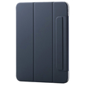 エレコム iPad(A16) フラップケース 超薄型 マグネット着脱 スリープ対応 ネイビー TB-A25RWVPF2NV