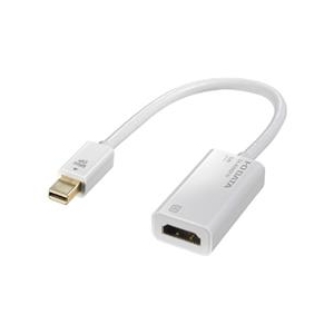 I・Oデータ Mini DisplayPort HDMI変換アダプター(15cm) DA-ADMDP/H-イメージ1