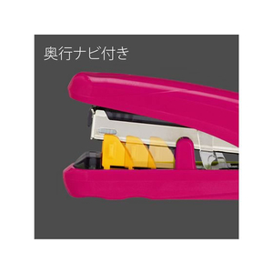 プラス フラットホッチキス ピタヒット ピンク F943284-30-996/ST-010X-イメージ5