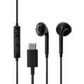 エレコム マイク付き 有線イヤホン USB Type-C(TM) インナーイヤー型 ブラック EHP-DF18IMBK