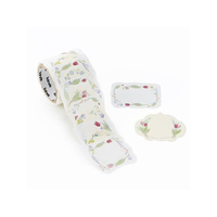 ｂａｎｄｅ 書けるロールステッカー happy flowers FCF955N-BDA830