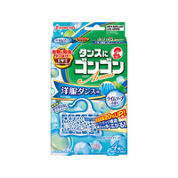 大日本除虫菊 金鳥/ゴンゴンアロマ洋服ダンス用4個ライムソープの香り FC62031