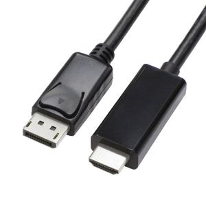 アイネックス DisplayPort - HDMIアクティブケーブル 3m ブラック AMC-DPHD30-イメージ2