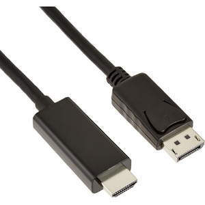 アイネックス DisplayPort - HDMIアクティブケーブル 3m ブラック AMC-DPHD30-イメージ3