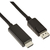アイネックス DisplayPort - HDMIアクティブケーブル 3m ブラック AMC-DPHD30-イメージ3