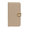 NATURAL　design iPhone17用 手帳型ケース ORFE グレージュ IP25-61-ORF03