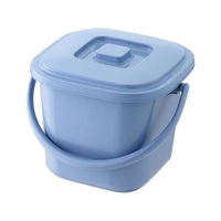 リス ベルク 角バケツ 10KB 本体 ブルー FC880LE-1961490