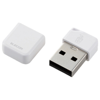 エレコム USB3．2(Gen1)対応誤消去防止ソフト対応メモリ(64GB) ホワイト MF-USB3064GWH