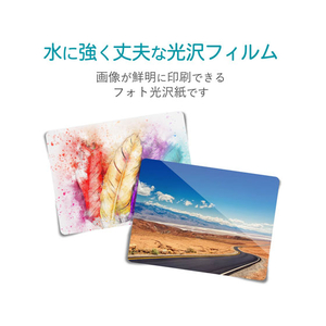 エレコム フォトシール 4面 F720484-EDT-PS4-イメージ3