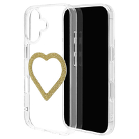 ラスタバナナ iPhone17用 MIGNU ハイブリッドケース 磁力充電対応 ラメゴールド 8944IP5AHPMGD