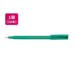 ぺんてる ボールPentel 0.6mm 赤 10本 1箱(10本) F833379-B100-BD-イメージ1