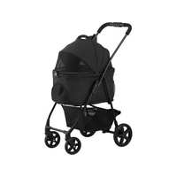 アイリスオーヤマ 3WAYペットカート ブラック FCE727T-TPC-990