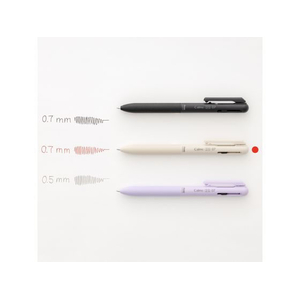 ぺんてる Calme カルム 多機能ペン 2+S 0.7mm ベージュ軸 FCF898U-BXAW375H-イメージ7