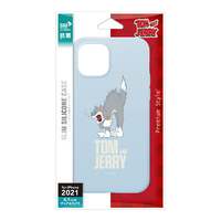 PGA iPhone 13用抗菌スリムシリコンケース トム PG-WSC21K02TOM