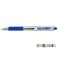 ゼブラ ジムノック 0.7mm 青 10本 1箱(10本) F833332-KRB-100-BL