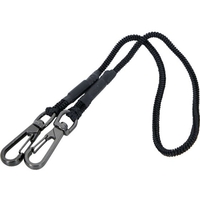 トラスコ中山 TRUSCO/セーフティコード ロング 3kg ブラック TSC-3BK FCD470D-6375447