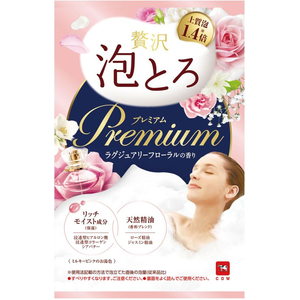 牛乳石鹸 お湯物語 贅沢泡とろ プレミアム ラグジュアリーフローラル FCE258M-イメージ2