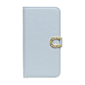 NATURAL　design iPhone17用 手帳型ケース ORFE ライトブルー IP25-61-ORF04