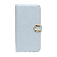 NATURAL　design iPhone17用 手帳型ケース ORFE ライトブルー IP25-61-ORF04