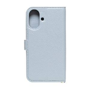 NATURAL　design iPhone17用 手帳型ケース ORFE ライトブルー IP25-61-ORF04-イメージ2