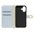 NATURAL　design iPhone17用 手帳型ケース ORFE ライトブルー IP25-61-ORF04-イメージ3