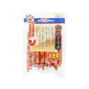 ドギーマン 鶏肉ソーセージ 20本 FC05800-イメージ1