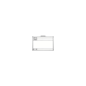 シンワ測定 ホワイトボード ３００×４５０ｍｍ横ＧＳＷ 工事名・工事場所・施工者 シンワ ホワイトボード 77369-イメージ1