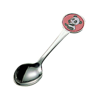 高山工業 ステンレス お子様用カトラリー パンダ スプーン ピンク FC880LF-2461730