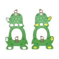 安全興業/単管バリケード トータス君 グリーン 簡単クランプ付 FCD062D-4367177