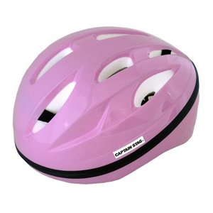 キャプテンスタッグ 自転車用ヘルメット シャン 幼児用 ソフトシェル ピンク FCT9979-Y-6539-イメージ1