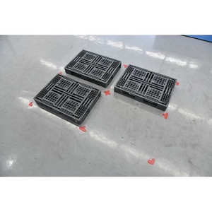 日本緑十字社 緑十字/L型 赤 QCL-R 100×100 10枚組 PVC FC523GS-1028515-イメージ2