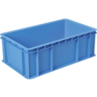 ＤＩＣプラスチック DA型コンテナDA-45 外寸:W660×D395×H235 青 FC771KV-8355747