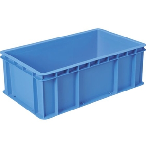 ＤＩＣプラスチック DA型コンテナDA-45 外寸:W660×D395×H235 青 FC771KV-8355747-イメージ1