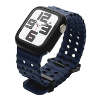 ラスタバナナ Apple Watch 4-10/SE1-2/Ultra Series1-2[44/45/46/49mm]用ベルト シリコンバンド ネイビー RBLAW4407NV