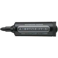 三菱鉛筆 ホワイトボードマーカー 太字 黒 F034370-PWB7M.24