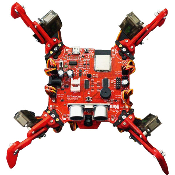 QUAD CRAWLER AI 組立動作確認済み
