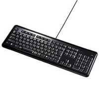 サンワサプライ USBハブ付キーボード ブラック SKB-SL21UHBK