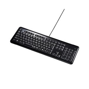 サンワサプライ USBハブ付キーボード ブラック SKB-SL21UHBK サンワサプライ USBハブ付キーボード ブラック SKB-SL21UHBK