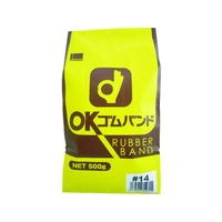 オカモト ゴムバンド 500G袋入 (4100本入) FC073GG-4062558