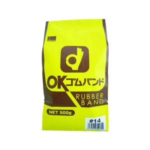 オカモト ゴムバンド 500G袋入 (4100本入) FC073GG-4062558-イメージ1