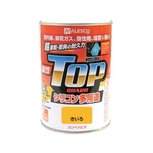 カンペハピオ KANSAI/カンペ 油性トップガード0.4Lきいろ FC864HX-3652076-イメージ1