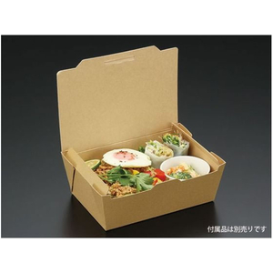 パックスタイル KMランチボックス 未晒 M 25枚 FC221SH-00609133-イメージ4