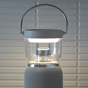 A－Stage ワイヤレススピーカー付きLEDランタン Re・De Light & Sound ベージュ LS01A-BE-イメージ13