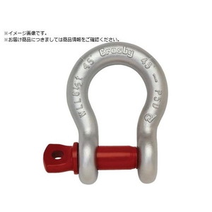 Crosby/シャックル ねじ込み・バウ 2t G209-13 FC218YW-1150013-イメージ1