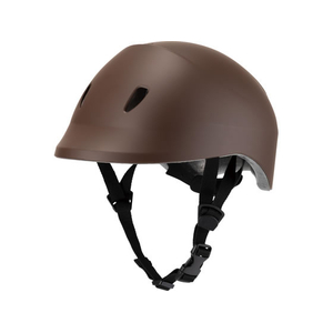 クミカ工業 ドルフィンヘルメット 56-60cm ブラウン FCK004B-イメージ1