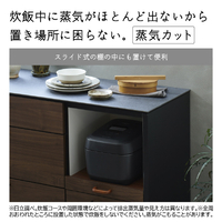 日立 RZ-V100JM-K 圧力IH炊飯ジャー(5．5合炊き) 圧力&スチーム