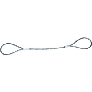 トラスコ中山 TRUSCO ワイヤーロープスリング Aタイプ アルミロック 10mm×4m FC962GT-8191676-イメージ1