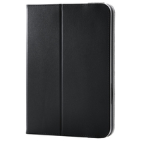 エレコム iPad mini(A17 Pro)用フラップケース 衝撃ガード ベルト付 2アングル 軽量 ブラック TB-A25SPLF2BK