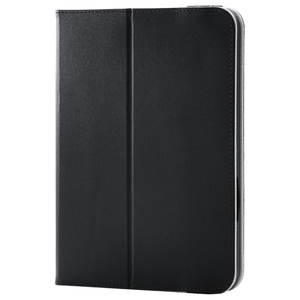 エレコム iPad mini(A17 Pro)用フラップケース 衝撃ガード ベルト付 2アングル 軽量 ブラック TB-A25SPLF2BK-イメージ1