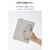 エレコム iPad mini(A17 Pro)用フラップケース 衝撃ガード ベルト付 2アングル 軽量 ブラック TB-A25SPLF2BK-イメージ6